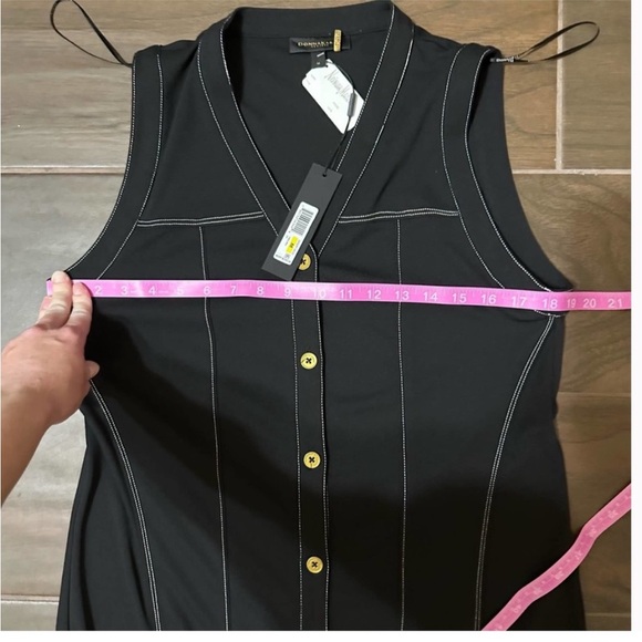 NWT! Donna Karan Black Dress from Neiman Marcus size Medium - Picture 9 of 11